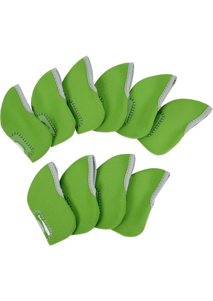 10 Adet Golf Kulübü Headcovers Görünür Pencere Golf Demir Golfçü Için Set Kapakları (Yurt Dışından) fiyatları