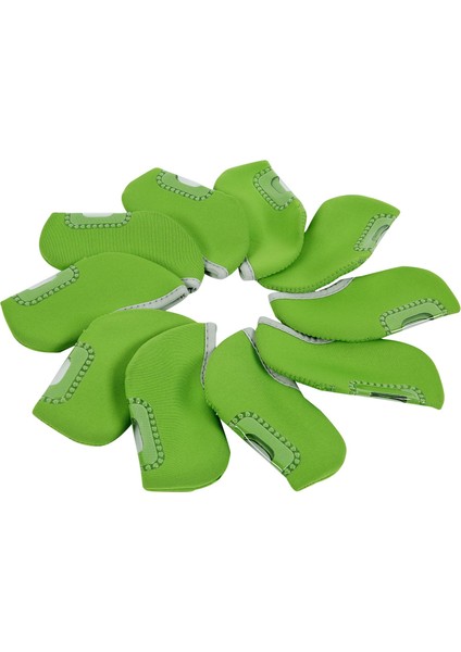 10 Adet Golf Kulübü Headcovers Görünür Pencere Golf Demir Golfçü Için Set Kapakları (Yurt Dışından) indirimleri