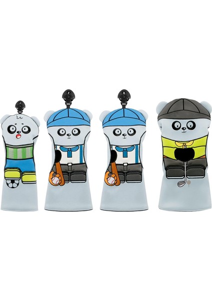 4x Golf Cue Aksesuarları Golfçü Golf Kulübü Başkanı Mavi Kapakları (Yurt Dışından) modelleri