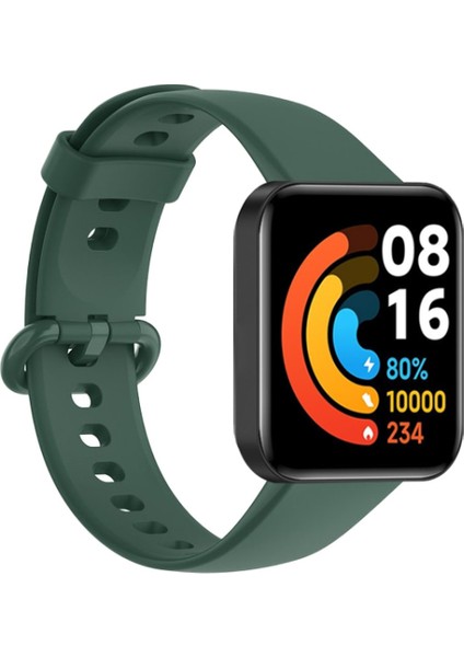 Xiaomi Redmi Watch 2 Lite Klasik Kordon - Haki Yeşil