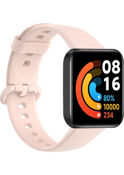 Xiaomi Redmi Watch 2 Lite Klasik Kordon - Pudra
