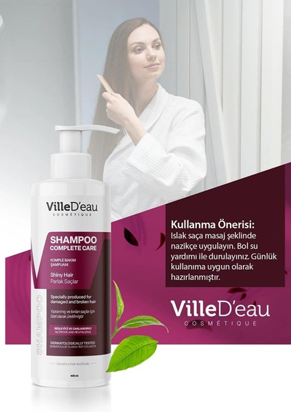 YıpranmışKırılan Saç Için Komple Bakım Şampuanı 400 ml fiyatları