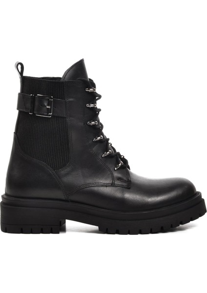 Walkway 22914 Siyah Deri Kadın Bot fiyatları