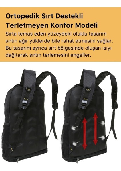Ortopedik Konfor Modeli Büyük Boy Çok Gözlü Seyahat Spor Dağcı Kamp Bölmeli Outdoor Sırt Çantası modelleri