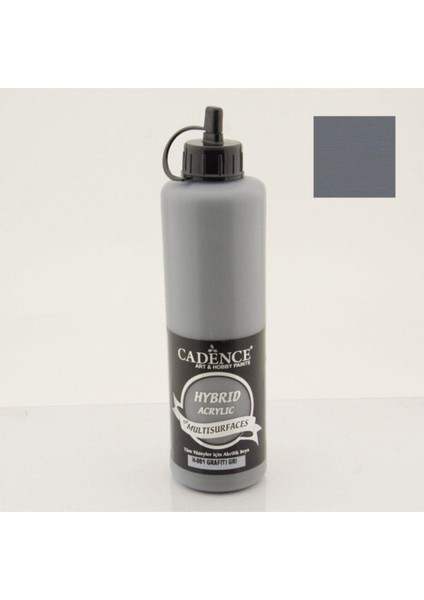Hybrid (Hibrit) Multisurface Grafiti Gri Boya 500 ml H-081