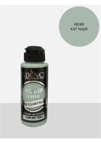 Hybrid Multisurface Akrilik Boya 120 Ml. H-089 Küf Yeşili