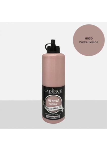 Boya Multisurface Hybrid Hibrit Akrilik Boya 500 Ml. H-030 Pudra Pembe
