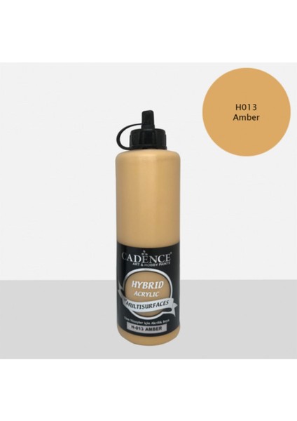 Hybrid Multisurface Akrilik Boya 500 Ml. H-013 Amber