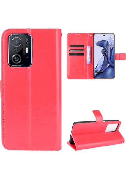 Xiaomi Mi 11T Pro Cüzdan Deri Flip Telefon Kılıfı (Yurt Dışından) fiyatları