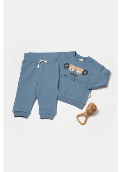 Babycosy Organik Sweatshirt&pantolon Set