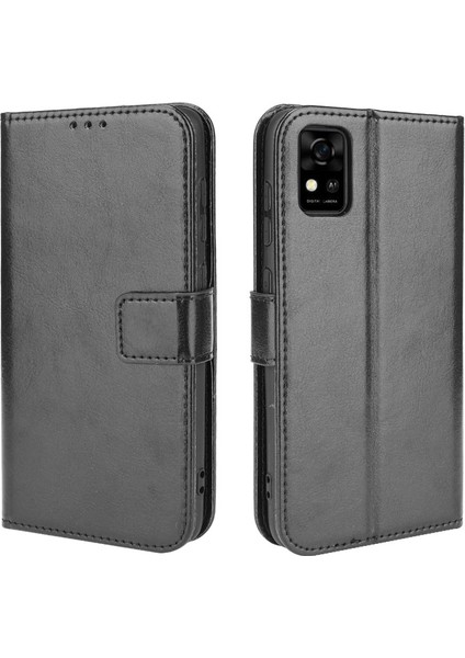 Zte Blade A31 Cüzdan Deri Flip Telefon Kılıfı (Yurt Dışından)