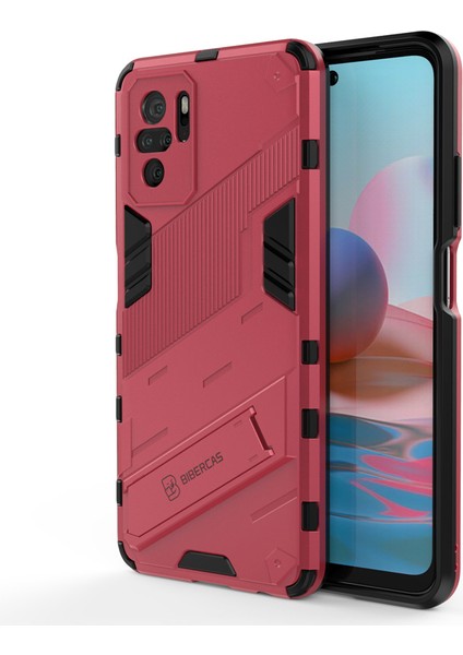 Xiaomi Redmi Note 10/note 10S Destek Standlı Darbeye Dayanıklı Telefon Kılıfı (Yurt Dışından)