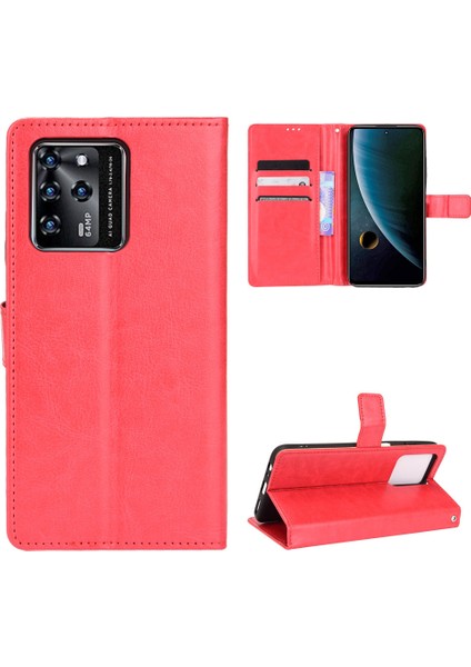 Zte Blade V30 Cüzdan Deri Flip Telefon Kılıfı (Yurt Dışından) fiyatları