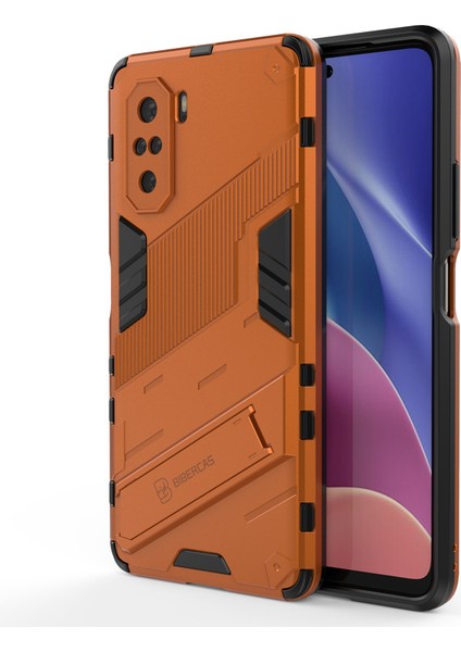 Xiaomi Redmi K40/K40 Pro Destek Standlı Darbeye Dayanıklı Telefon Kılıfı (Yurt Dışından)