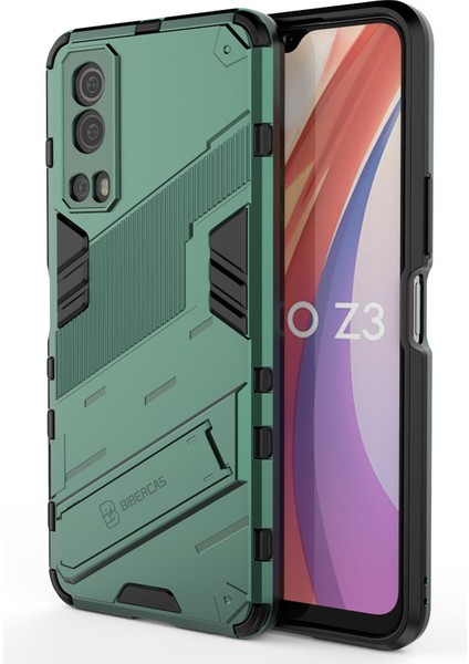 Vivo Iqoo Z3 Destek Standlı Darbeye Dayanıklı Telefon Kılıfı (Yurt Dışından)