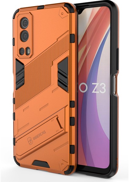 Vivo Iqoo Z3 Destek Standlı Darbeye Dayanıklı Telefon Kılıfı (Yurt Dışından)