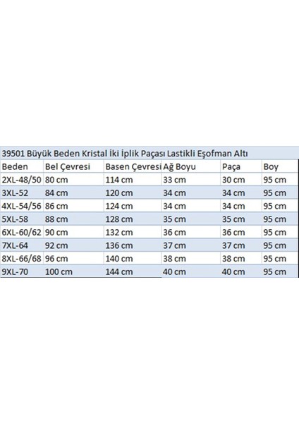 39501 Büyük Beden Kristal Iki Iplik Paçası Lastikli Eşofman Altı-Vizon