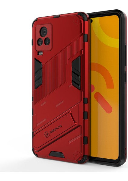 Vıvo Iqoo 7 Destek Standlı Darbeye Dayanıklı Telefon Kılıfı (Yurt Dışından)