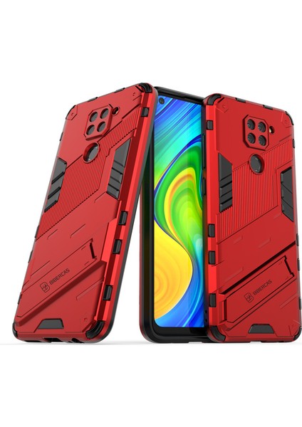 Xiaomi Redmi Note 9 4g Destek Standlı Darbeye Dayanıklı Telefon Kılıfı (Yurt Dışından) fiyatları