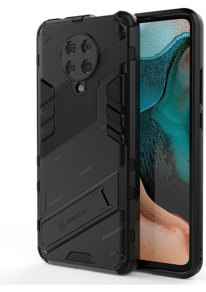 Xiaomi Poco F2 Pro Destek Standlı Darbeye Dayanıklı Telefon Kılıfı (Yurt Dışından)