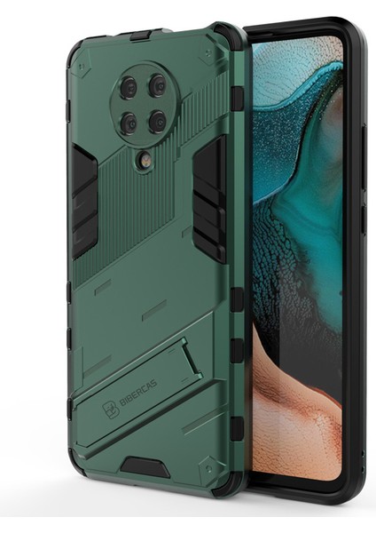 Xiaomi Poco F2 Pro Destek Standlı Darbeye Dayanıklı Telefon Kılıfı (Yurt Dışından)