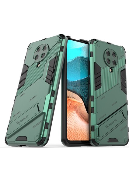 Xiaomi Poco F2 Pro Destek Standlı Darbeye Dayanıklı Telefon Kılıfı (Yurt Dışından)