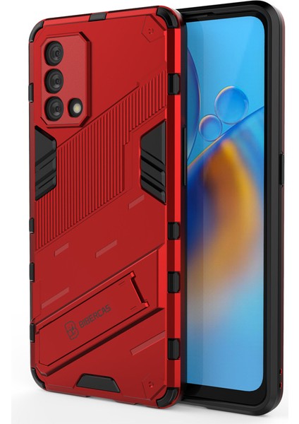 Oppo A74 4g Destek Standlı Darbeye Dayanıklı Telefon Kılıfı (Yurt Dışından)
