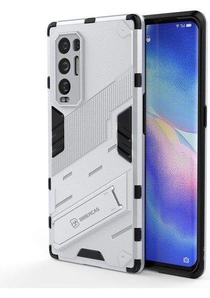 Oppo Reno5 Pro Plus Destek Standlı Darbeye Dayanıklı Telefon Kılıfı (Yurt Dışından)