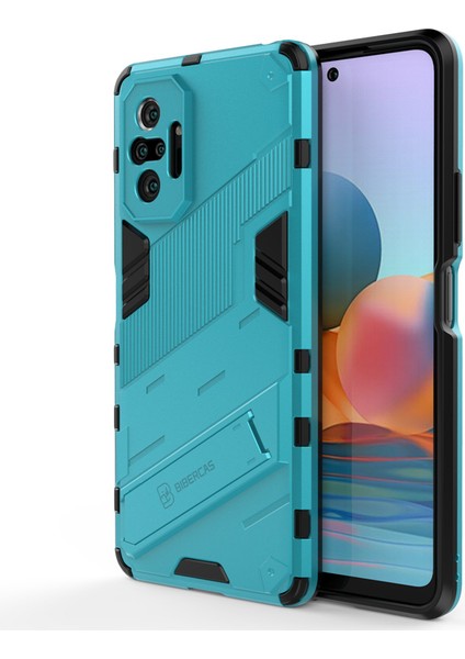 Xiaomi Redmi Note 10 Pro Destek Standlı Darbeye Dayanıklı Telefon Kılıfı (Yurt Dışından)