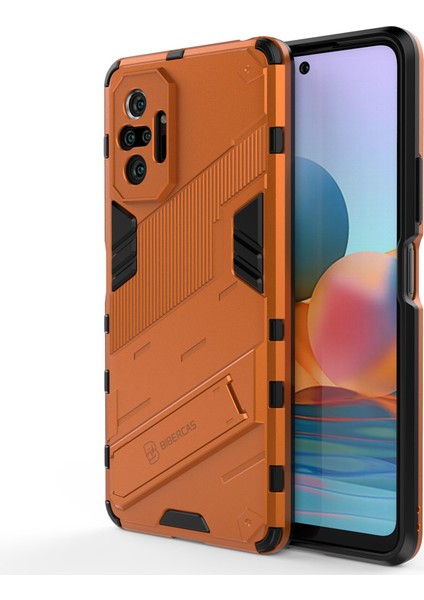 Xiaomi Redmi Note 10 Pro Destek Standlı Darbeye Dayanıklı Telefon Kılıfı (Yurt Dışından)