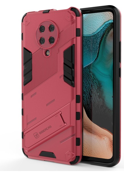 Xiaomi Poco F2 Pro Destek Standlı Darbeye Dayanıklı Telefon Kılıfı (Yurt Dışından)