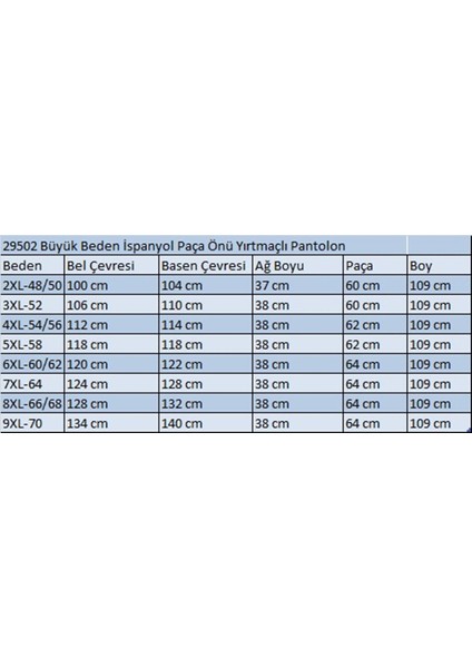 29502 Büyük Beden Önü Yırtmaçlı Pantolon -Bordo