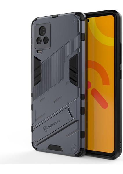 Vıvo Iqoo 7 Destek Standlı Darbeye Dayanıklı Telefon Kılıfı (Yurt Dışından)