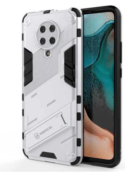 Xiaomi Poco F2 Pro Destek Standlı Darbeye Dayanıklı Telefon Kılıfı (Yurt Dışından)
