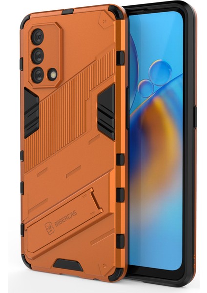 Oppo A74 4g Destek Standlı Darbeye Dayanıklı Telefon Kılıfı (Yurt Dışından)
