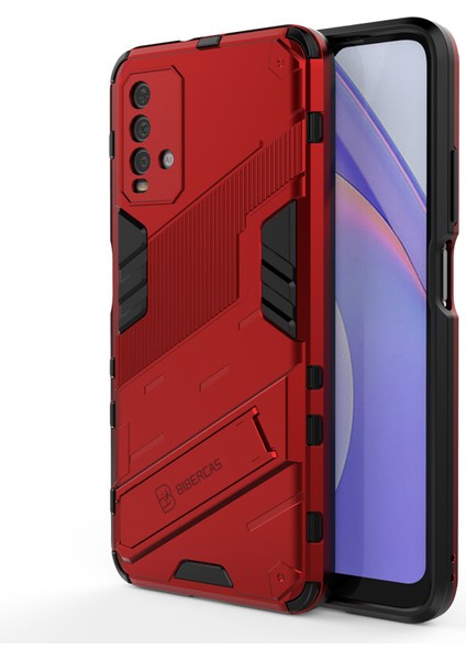 Xiaomi Redmi 9t Destek Standlı Darbeye Dayanıklı Telefon Kılıfı (Yurt Dışından)