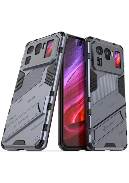 Xiaomi Mi 11 Ultra Destek Standlı Darbeye Dayanıklı Telefon Kılıfı (Yurt Dışından)