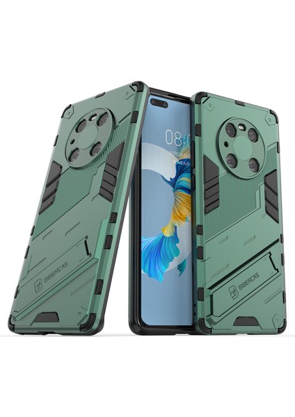 Huawei Mate 40 Destek Standlı Darbeye Dayanıklı Telefon Kılıfı (Yurt Dışından)
