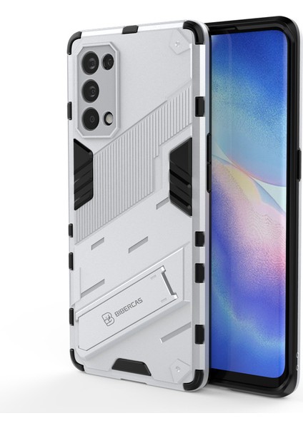 Oppo Reno 5 4g Destek Standlı Darbeye Dayanıklı Telefon Kılıfı (Yurt Dışından)