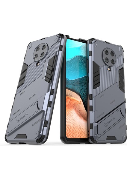 Xiaomi Poco F2 Pro Destek Standlı Darbeye Dayanıklı Telefon Kılıfı (Yurt Dışından)