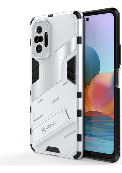 Xiaomi Redmi Note 10 Pro Destek Standlı Darbeye Dayanıklı Telefon Kılıfı (Yurt Dışından)