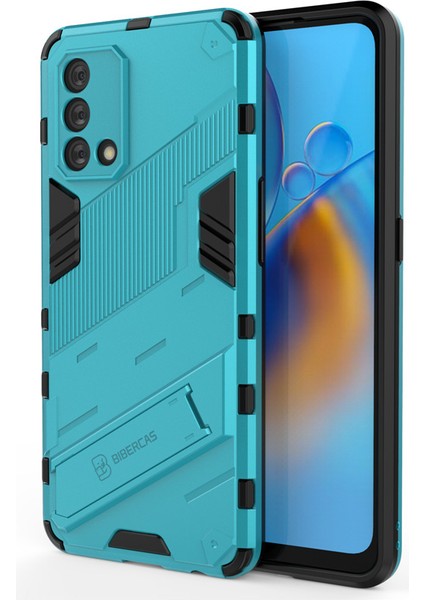 Oppo A74 4g Destek Standlı Darbeye Dayanıklı Telefon Kılıfı (Yurt Dışından)
