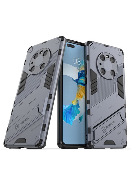 Huawei Mate 40 Pro Destek Standlı Darbeye Dayanıklı Telefon Kılıfı (Yurt Dışından)