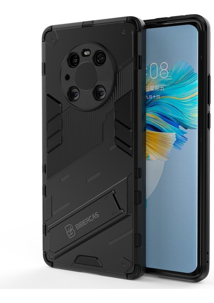 Huawei Mate 40 Destek Standlı Darbeye Dayanıklı Telefon Kılıfı (Yurt Dışından)