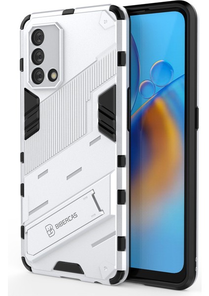 Oppo A74 4g Destek Standlı Darbeye Dayanıklı Telefon Kılıfı (Yurt Dışından)