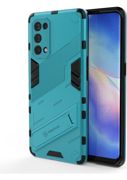 Oppo Reno 5 4g Destek Standlı Darbeye Dayanıklı Telefon Kılıfı (Yurt Dışından)