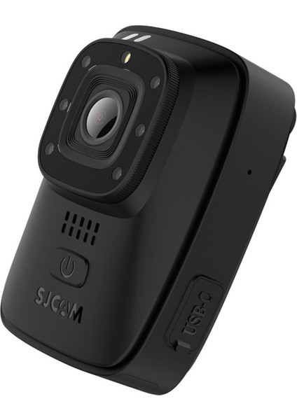 A10 Vücut Kamerası Güvenlik Polis Ekipmanı IP65 FullHD Video Dokunmatik Ekran 12MP