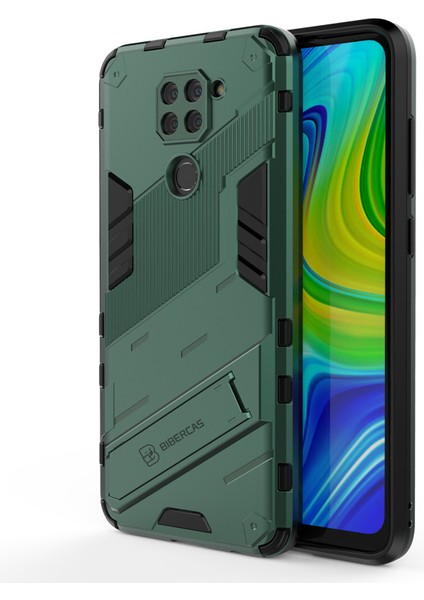 Xiaomi Redmi Note 9 4g Destek Standlı Darbeye Dayanıklı Telefon Kılıfı (Yurt Dışından)