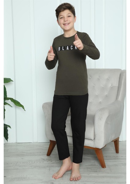 Erkek Çocuk Penye Pijama Takım 20419