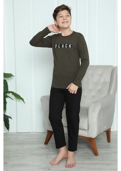 Erkek Çocuk Penye Pijama Takım 20419